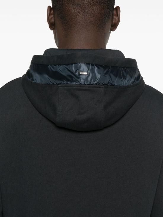 Herno HERNO Women Hoodies JG000232U 500179200 Blue Size XXL / US 16-18 / IT 52-54 - 5 Thumbnail