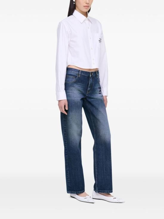 Marc Jacobs MARC JACOBS Women Shirts 2S5RTP066W06 100 White Size L / US 10 / IT 46 - 7 Thumbnail