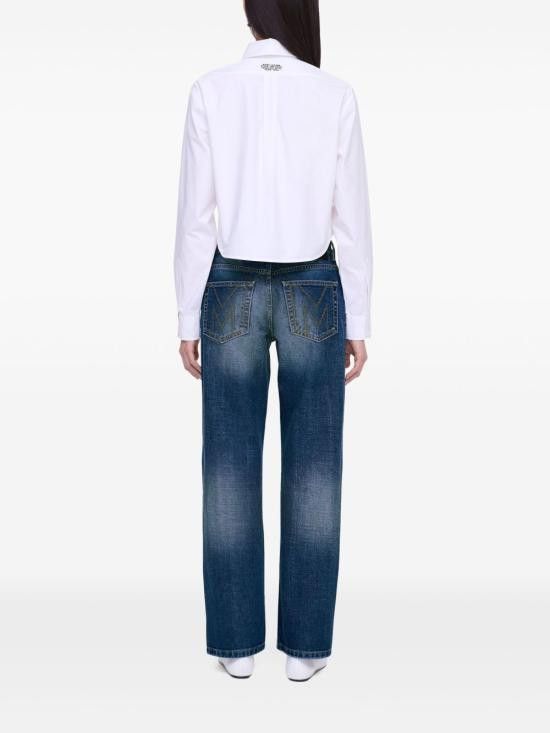 Marc Jacobs MARC JACOBS Women Shirts 2S5RTP066W06 100 White Size L / US 10 / IT 46 - 6 Thumbnail