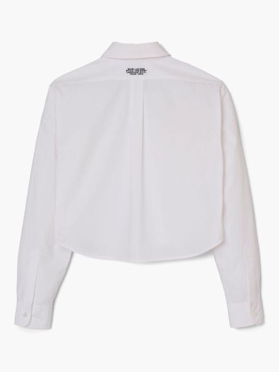 Marc Jacobs MARC JACOBS Women Shirts 2S5RTP066W06 100 White Size L / US 10 / IT 46 - 3 Thumbnail