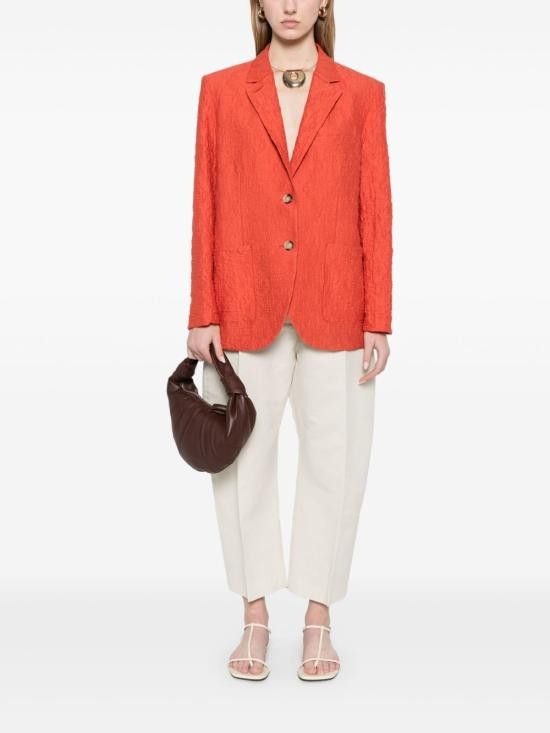 Harris Wharf London HARRIS WHARF LONDON Women Jackets A2535PYM YM03 Orange Size S / US 4 / IT 40 - 4 Thumbnail