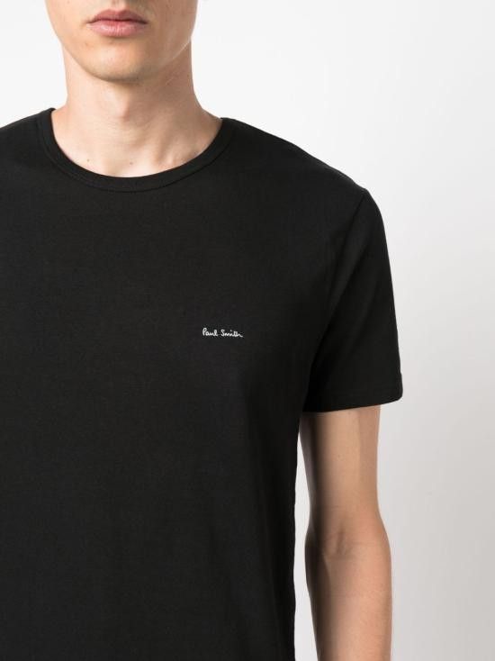 Paul Smith PAUL SMITH Men T-Shirts M1A389 M5PK79 Black Size US XL / EU 56 / 4 - 2 Thumbnail