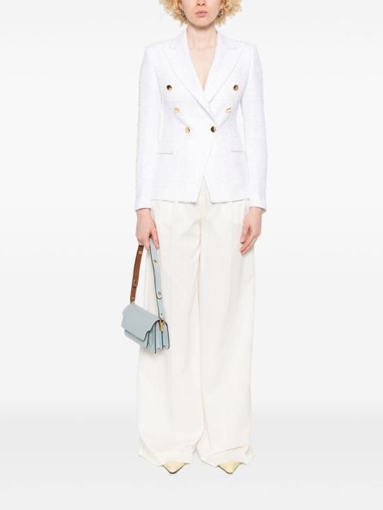 Tagliatore TAGLIATORE Women Jackets J ALICYA10B 160050X1286 White Size M / US 6-8 / IT 42-44 - 2 Thumbnail