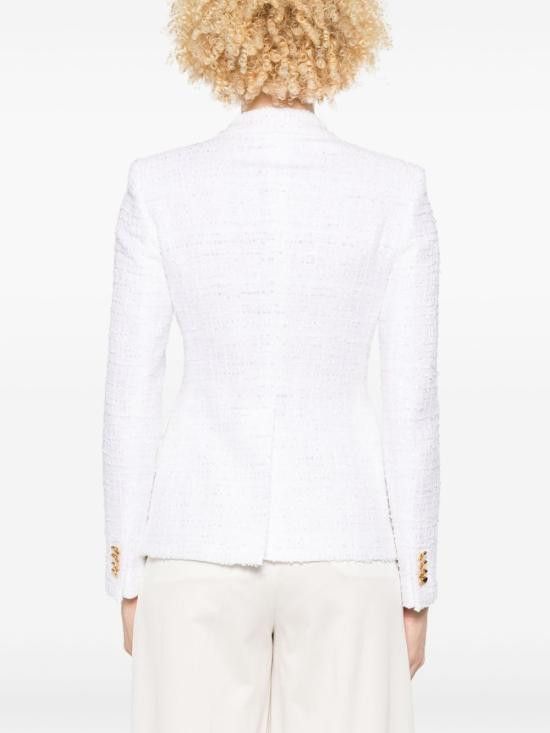 Tagliatore TAGLIATORE Women Jackets J ALICYA10B 160050X1286 White Size L / US 10 / IT 46 - 5 Thumbnail
