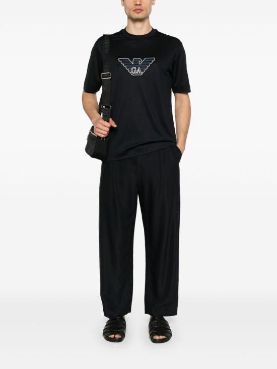 Emporio Armani EMPORIO ARMANI Men T-Shirts EM001033 AF10017MB192 Blue Size US XXL / EU 58 / 5 - 3 Thumbnail