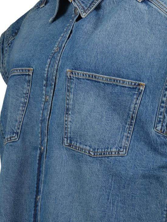 Iro IRO Women Jackets ELYCIA WP100BLU03 Blue Size XS / US 0-2 / IT 36-38 - 2 Thumbnail