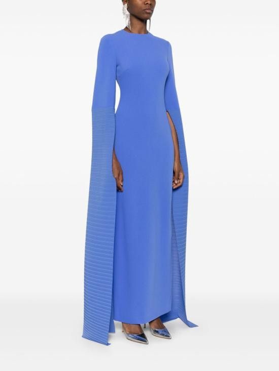 Solace London SOLACE LONDON Women Long Skirts OS43012 IRISBLUE Blue Size XS / US 0-2 / IT 36-38 - 5 Thumbnail