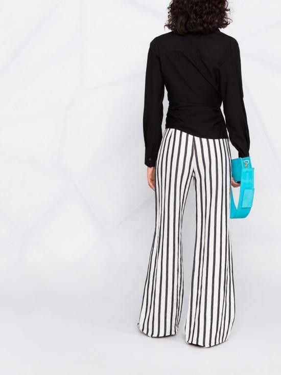 Jacquemus JACQUEMUS Women Shirts 213SH002 1020990 Black Size M / US 6-8 / IT 42-44 - 6 Thumbnail