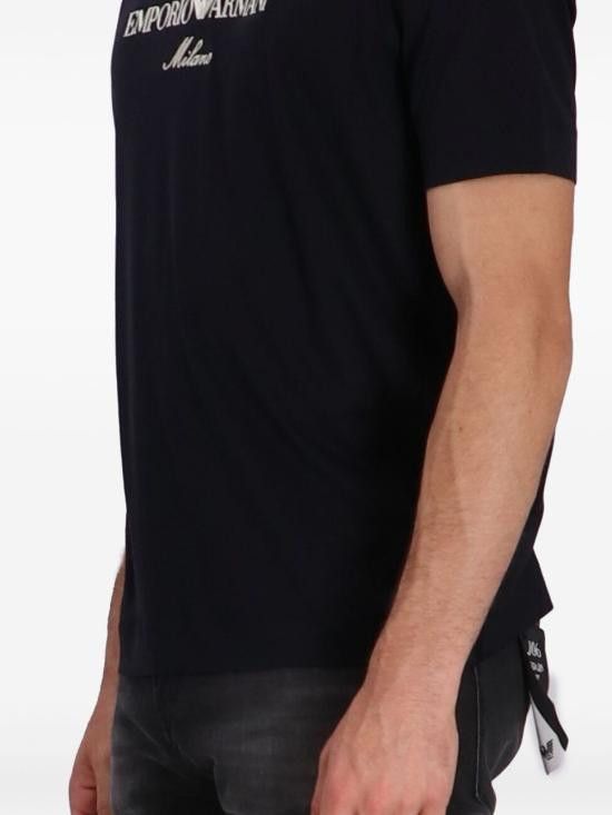 Emporio Armani EMPORIO ARMANI Men T-Shirts EM001033 AF10017MB222 Blue Size US XL / EU 56 / 4 - 2 Thumbnail