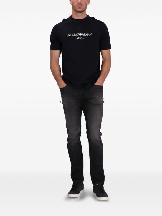 Emporio Armani EMPORIO ARMANI Men T-Shirts EM001033 AF10017MB222 Blue Size US XL / EU 56 / 4 - 4 Thumbnail