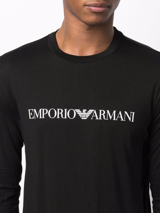 Emporio Armani EMPORIO ARMANI Men T-Shirts 8N1TN8 1JPZZ0021 Black Size US XL / EU 56 / 4 - 5 Thumbnail