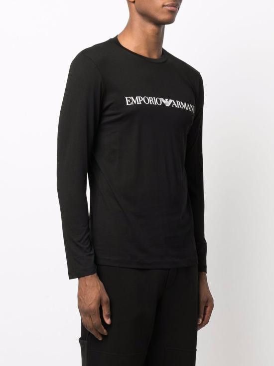 Emporio Armani EMPORIO ARMANI Men T-Shirts 8N1TN8 1JPZZ0021 Black Size US XL / EU 56 / 4 - 3 Thumbnail