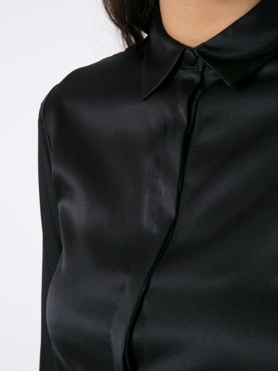 Emporio Armani EMPORIO ARMANI Women Shirts 8N2C39 2NXXZ0999 Black Size XS / US 0-2 / IT 36-38 - 3 Thumbnail