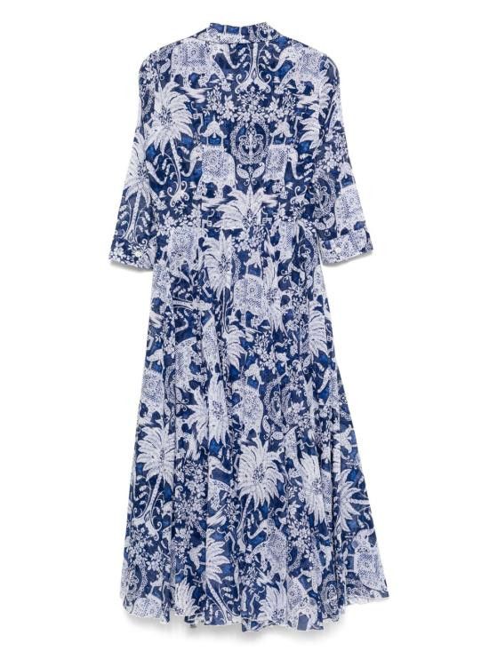 Samantha Sung SAMANTHA SUNG Women Short Skirts ASTERSHIRT ELEPHANTCOBALTBLUE Blue Size M / US 6-8 / IT 42-44 - 2 Thumbnail