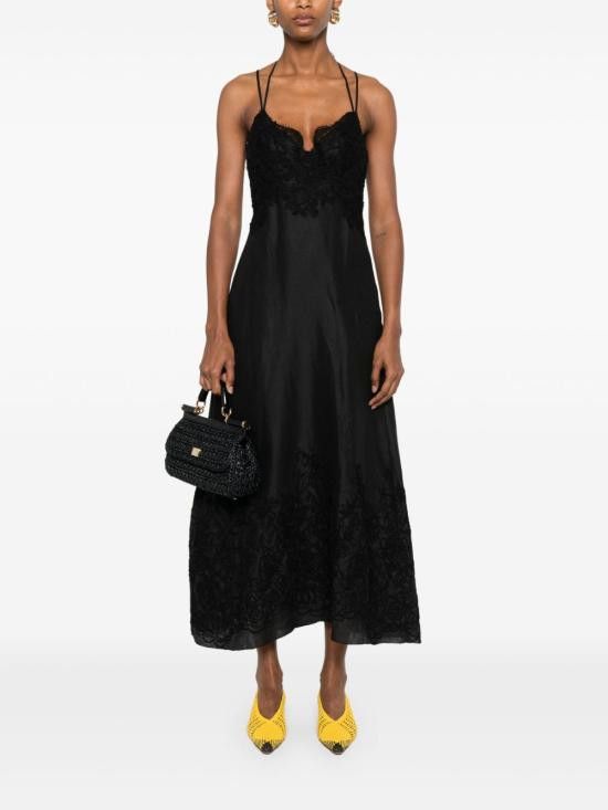 Ermanno Scervino ERMANNO SCERVINO Women Long Skirts D464Q606 NZB95708 Black Size S / US 4 / IT 40 - 3 Thumbnail