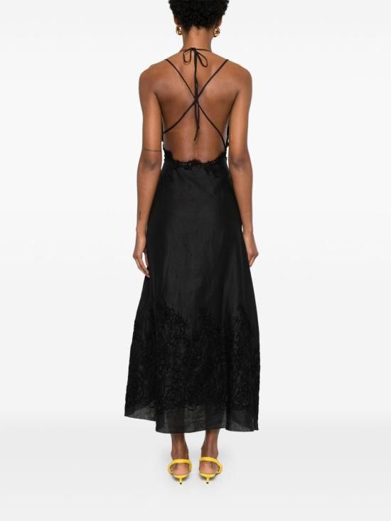Ermanno Scervino ERMANNO SCERVINO Women Long Skirts D464Q606 NZB95708 Black Size S / US 4 / IT 40 - 4 Thumbnail