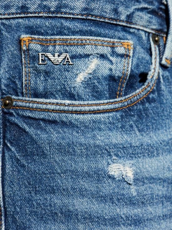 Emporio Armani EMPORIO ARMANI Men Denim Pants EM000121 AF13281MB002 Blue Size US 34 / EU 50 - 3 Thumbnail