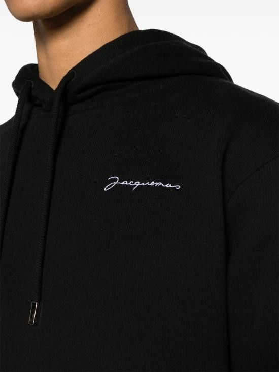 Jacquemus JACQUEMUS Women Hoodies 245JS310 2120990 Black Size S / US 4 / IT 40 - 4 Thumbnail