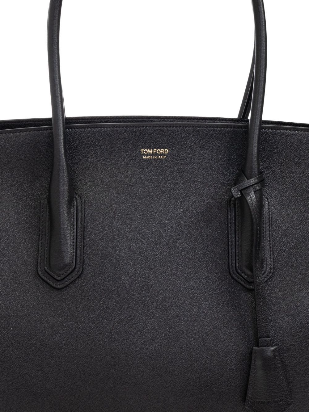 LARGE LEATHER SHOPPING BAG
