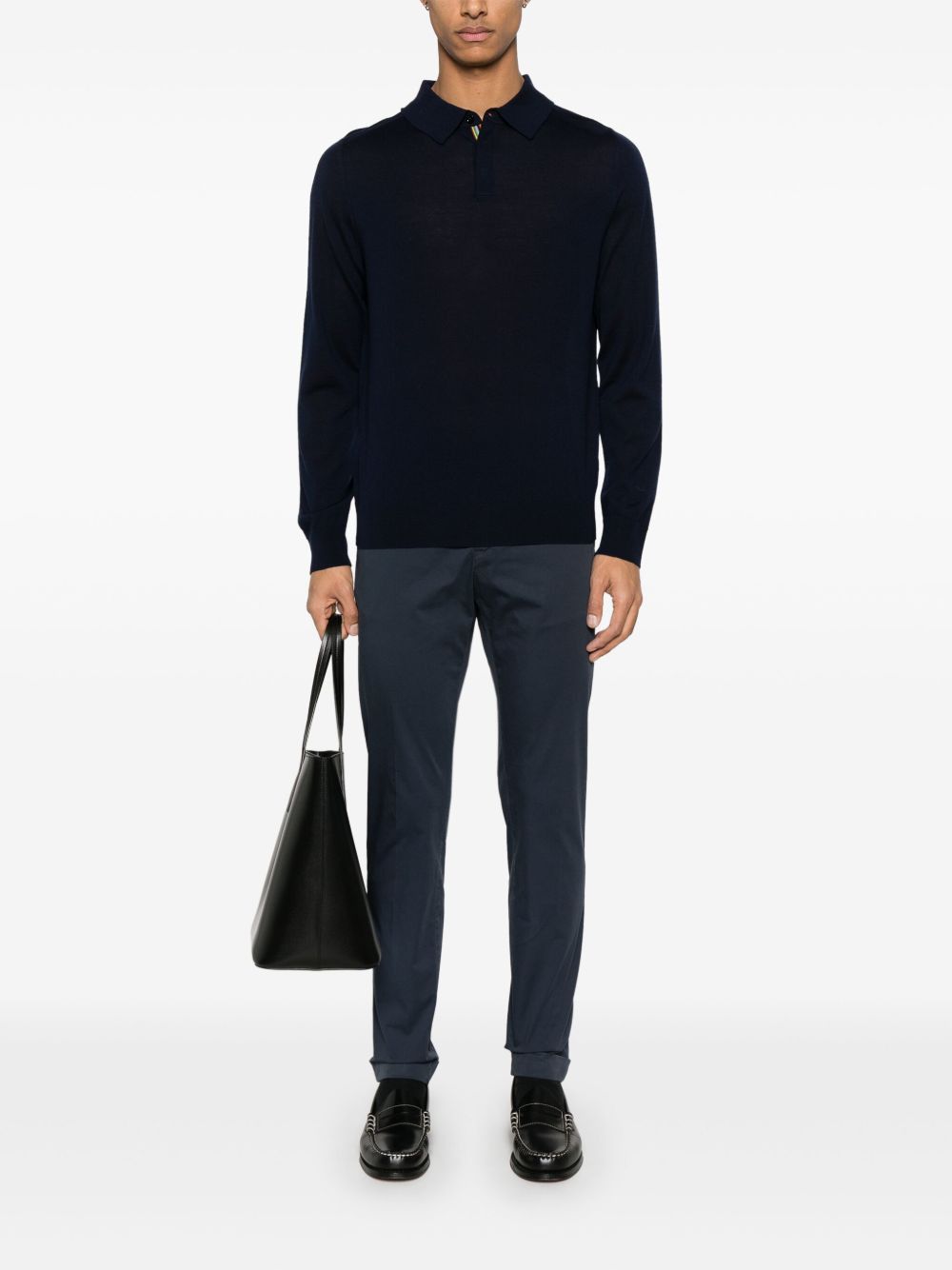 Paul Smith WOOL CREWNECK SWEATER Size US XXL / EU 58 / 5 - 3 Thumbnail
