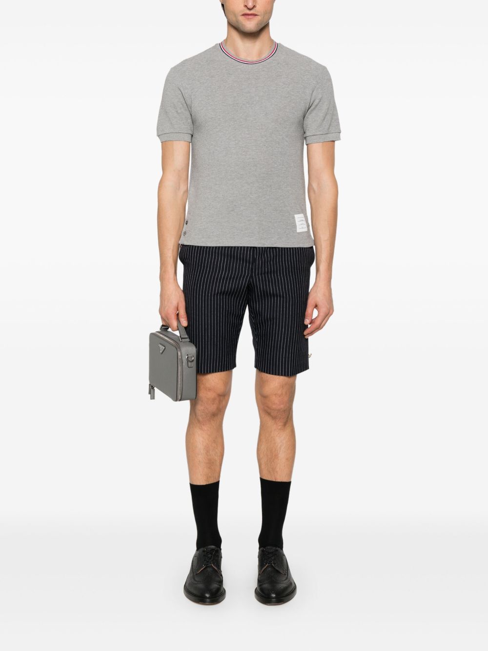Thom Browne RWB COTTON T-SHIRT Size US M / EU 48-50 / 2 - 3 Thumbnail