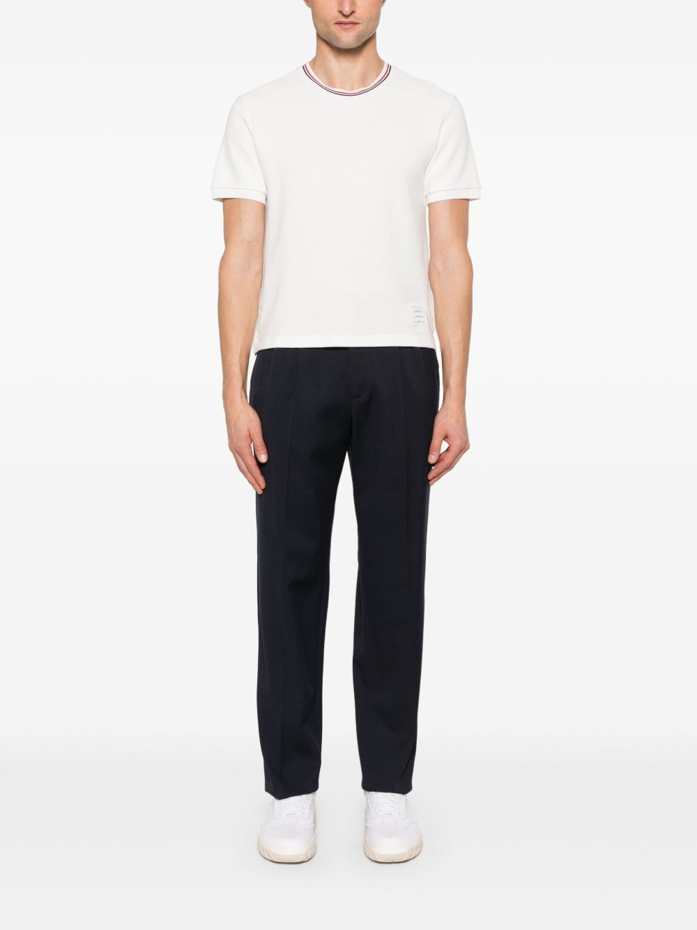 Thom Browne RWB COTTON T-SHIRT Size US XXL / EU 58 / 5 - 4 Thumbnail