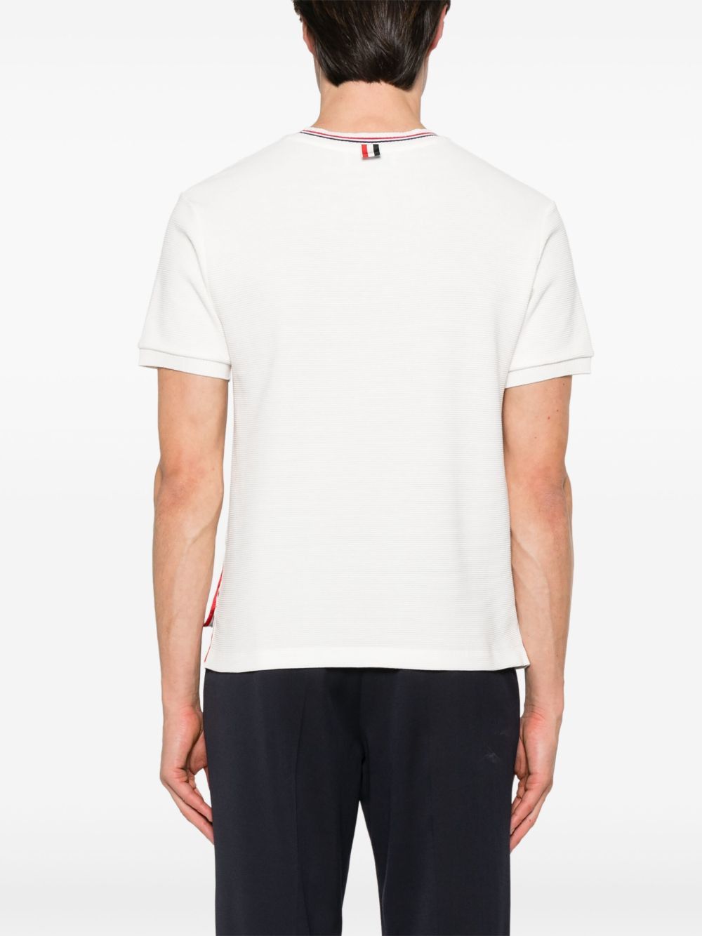 Thom Browne RWB COTTON T-SHIRT Size US XXL / EU 58 / 5 - 3 Thumbnail