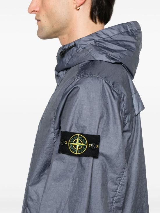 Stone Island STONE ISLAND Men Trench Coats 4100093S0A21 V0024 Blue Size US S / EU 44-46 / 1 - 4 Thumbnail