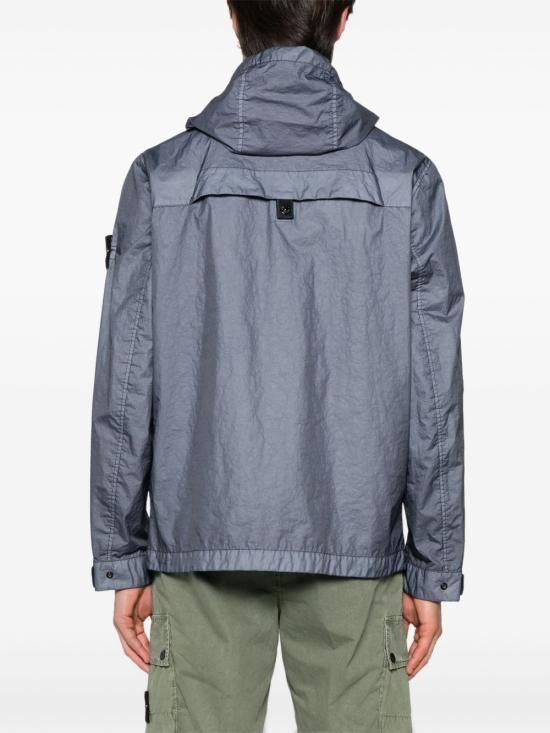 Stone Island STONE ISLAND Men Trench Coats 4100093S0A21 V0024 Blue Size US XXL / EU 58 / 5 - 3 Thumbnail
