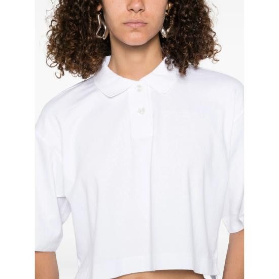 Alexander Wang ALEXANDER WANG Women Polo Shirts 1CC3251056 120 WHITE Size S / US 4 / IT 40 - 5 Thumbnail