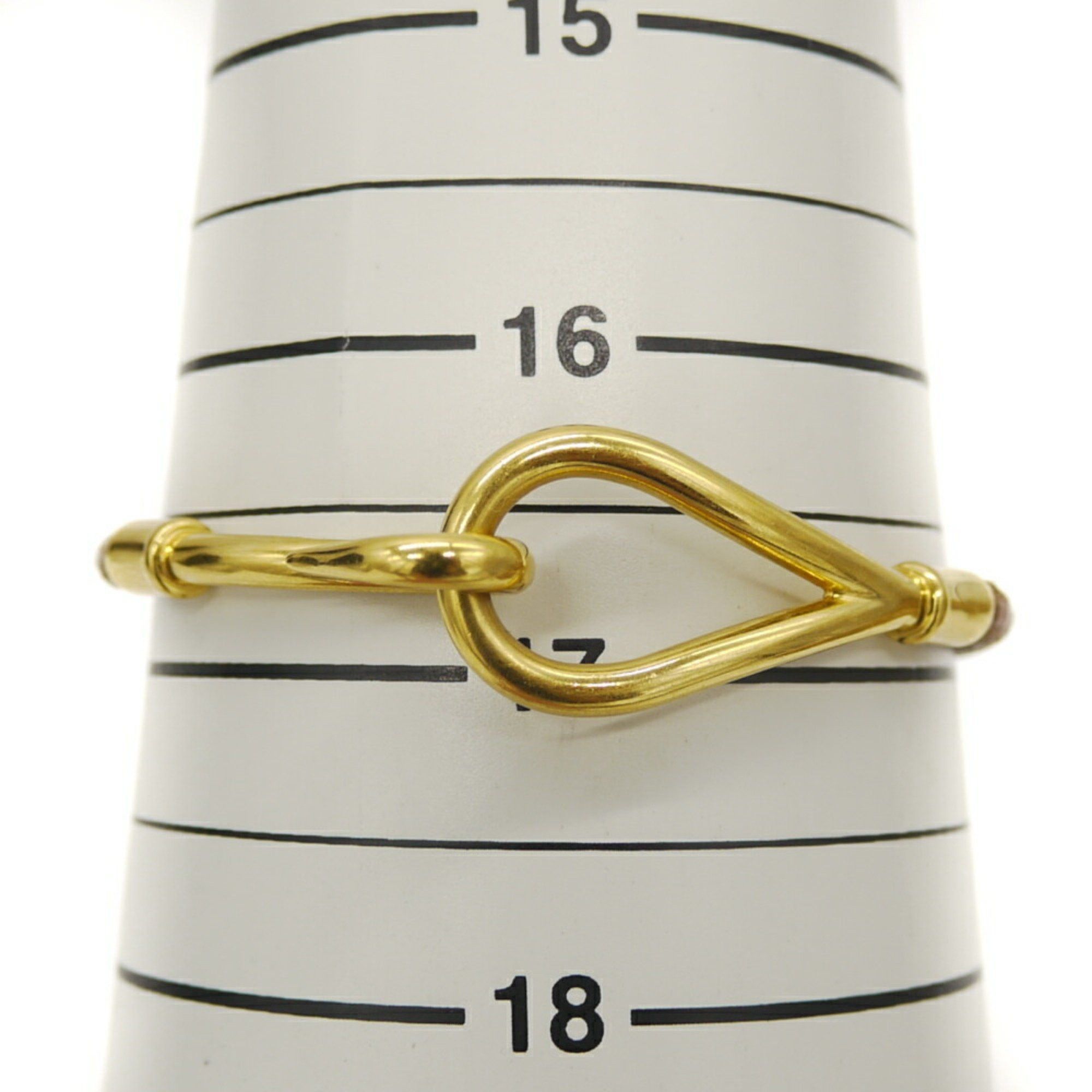 Hermes HERMES Jumbo Bracelet Leather Brown Size ONE SIZE - 4 Thumbnail