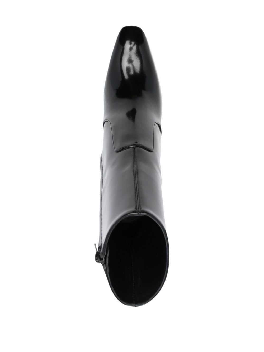 Saint Laurent Paris Auteuil 100mm leather boots Size US 6.5 / IT 36.5 - 4 Thumbnail