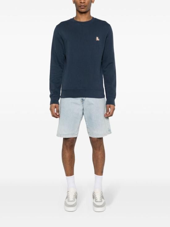 Maison Kitsune MAISON KITSUNE Men Hoodies LM00303 KM0001P476 Blue Size US S / EU 44-46 / 1 - 4 Thumbnail