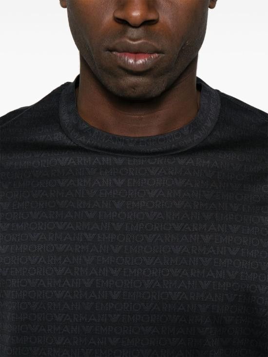 Emporio Armani EMPORIO ARMANI Men T-Shirts EM000787 AF12916FC176 Black Size US S / EU 44-46 / 1 - 2 Thumbnail