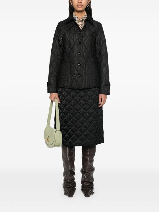 Burberry BURBERRY Women Jackets 8100657 A1189 Black Size XS / US 0-2 / IT 36-38 - 5 Thumbnail