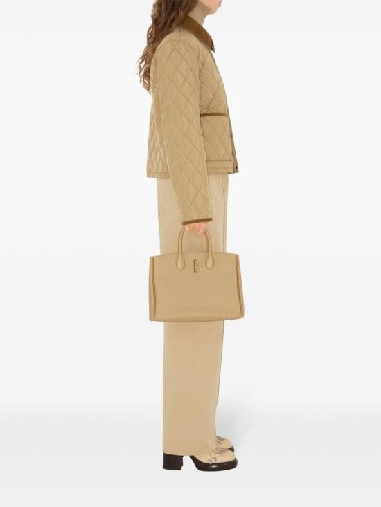 Burberry BURBERRY Women Jackets 8105098 C1544 Beige Size S / US 4 / IT 40 - 3 Thumbnail
