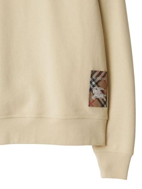 Burberry BURBERRY Men Hoodies 8103520 C1740 Beige Size US XL / EU 56 / 4 - 3 Thumbnail
