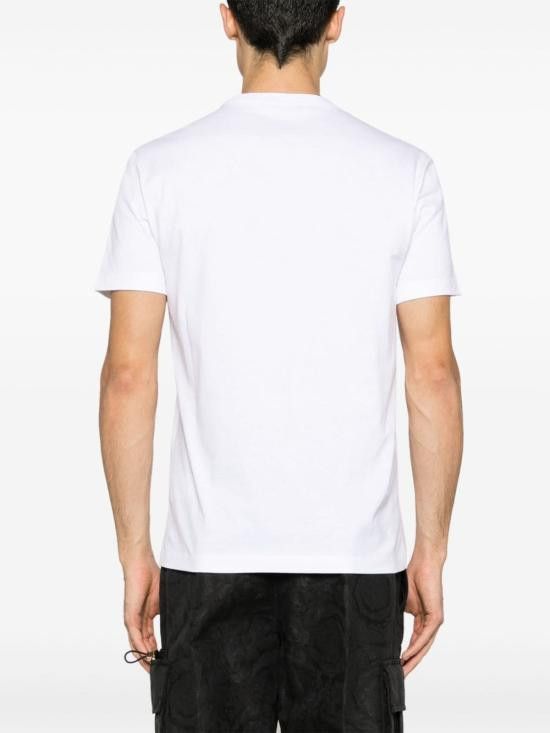 Versace VERSACE Men T-Shirts 1014226 1A100881W000 White Size US L / EU 52-54 / 3 - 3 Thumbnail