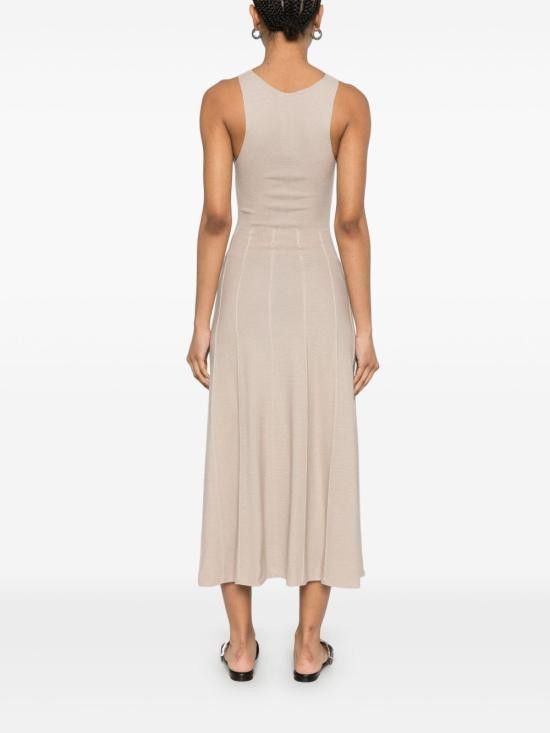 Emporio Armani EMPORIO ARMANI Women Short Skirts EW001449 AF15108U8020 Beige Size M / US 6-8 / IT 42-44 - 5 Thumbnail