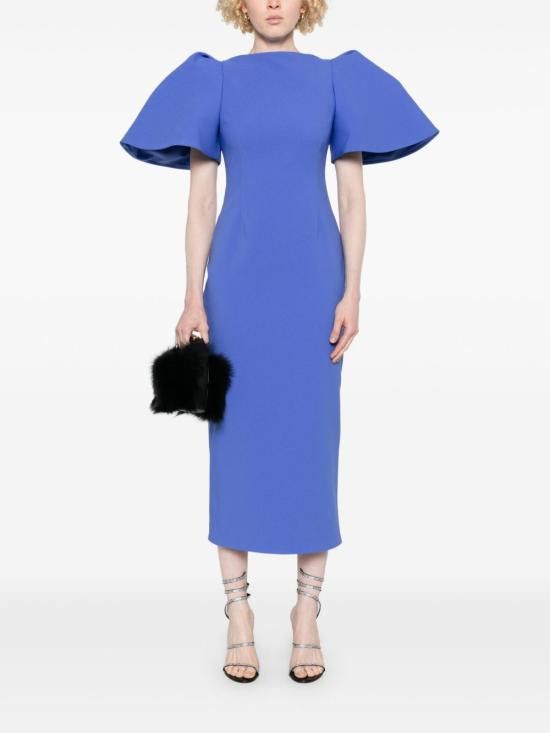 Solace London SOLACE LONDON Women Long Skirts OS36025 IRISBLUE Blue Size XS / US 0-2 / IT 36-38 - 5 Thumbnail