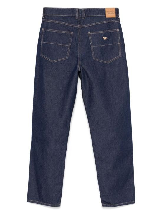 Maison Kitsune MAISON KITSUNE Men Denim Pants OM01118 WW0081P470 Blue Size US 33 - 2 Thumbnail