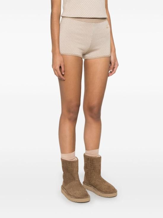 Fendi FENDI Women Shorts & Burmudas FZR810 ATPYF1RX9 Beige Size 28" / US 6 / IT 42 - 5 Thumbnail
