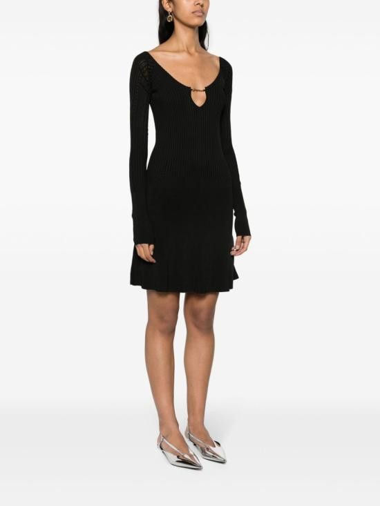 Jacquemus JACQUEMUS Women Short Skirts 241KN356 2358990 Black Size M / US 6-8 / IT 42-44 - 4 Thumbnail