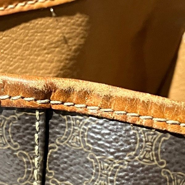 Celine Celine Celine Macadam Leather Handbag Leather Tote Bag M95 Size ONE SIZE - 7 Thumbnail