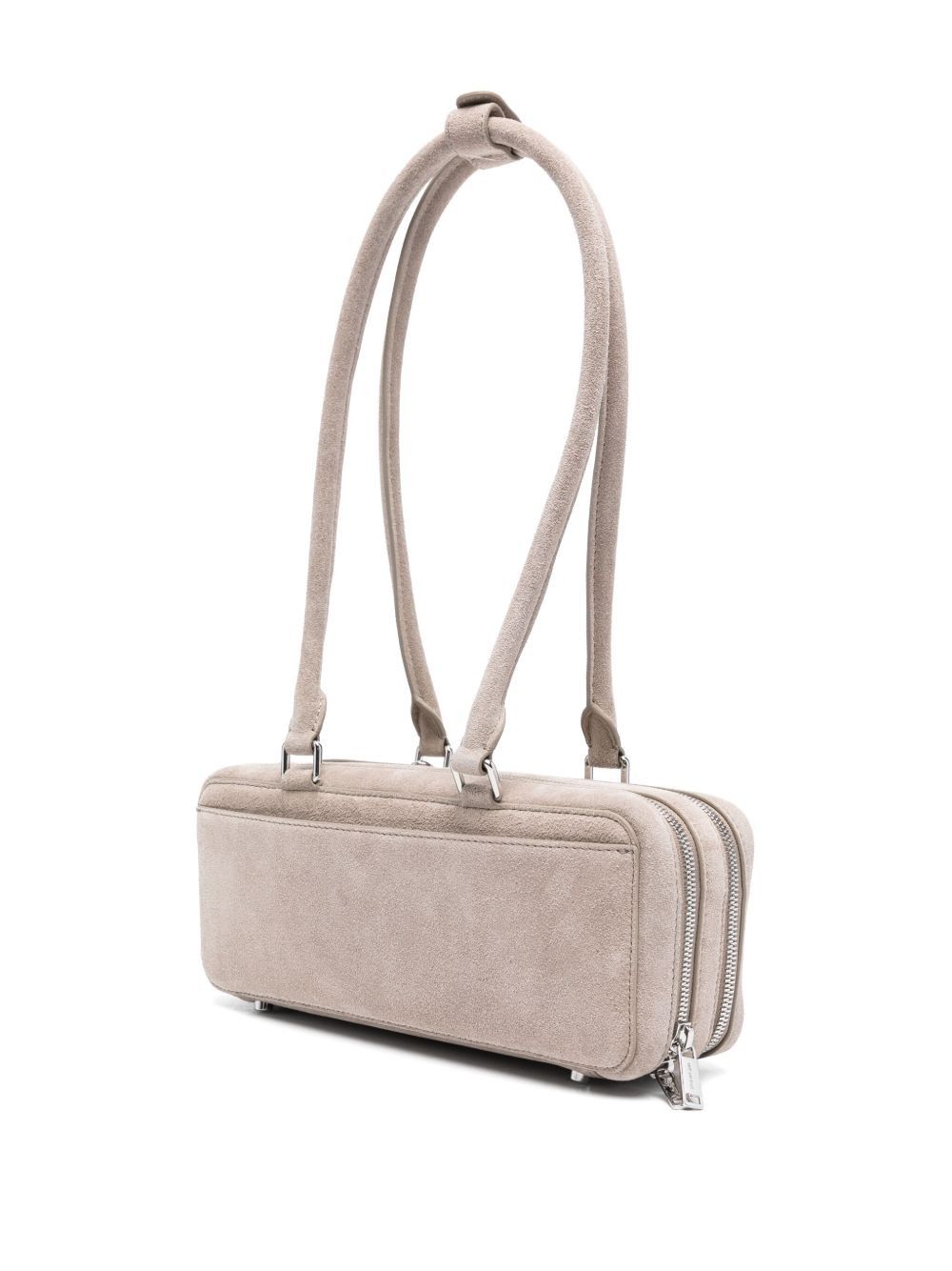 Self-Portrait SUEDE LEATHER SHOULDER BAG Size ONE SIZE - 4 Thumbnail