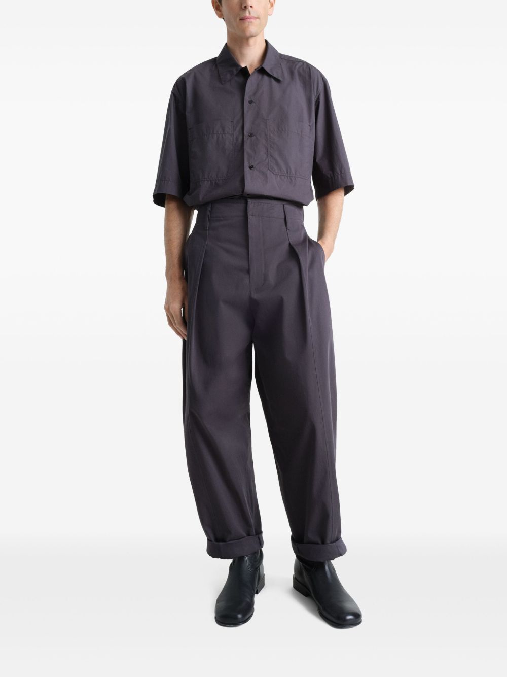 Lemaire CONVERTIBLE SHIRT Size US M / EU 48-50 / 2 - 2 Thumbnail