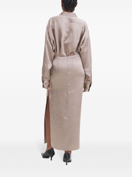 Filippa K FILIPPA K Women Mid Skirts 31125 8934 Beige Size 25" / US 0 / IT 36 - 3 Thumbnail