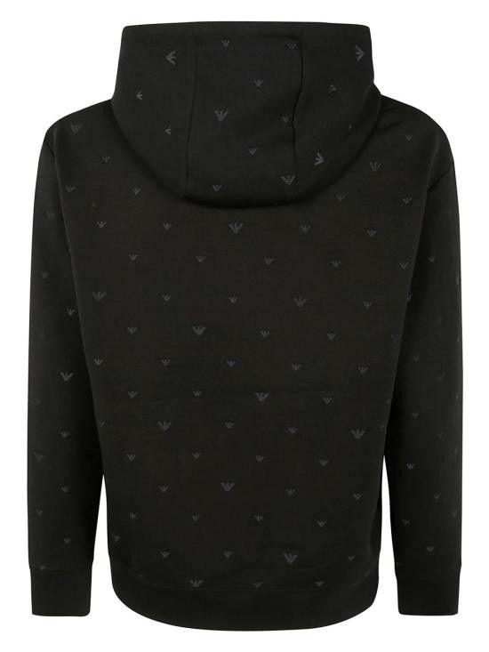 Emporio Armani EMPORIO ARMANI Women Hoodies EM001402 AF10013FC185 Black Size XS / US 0-2 / IT 36-38 - 3 Thumbnail