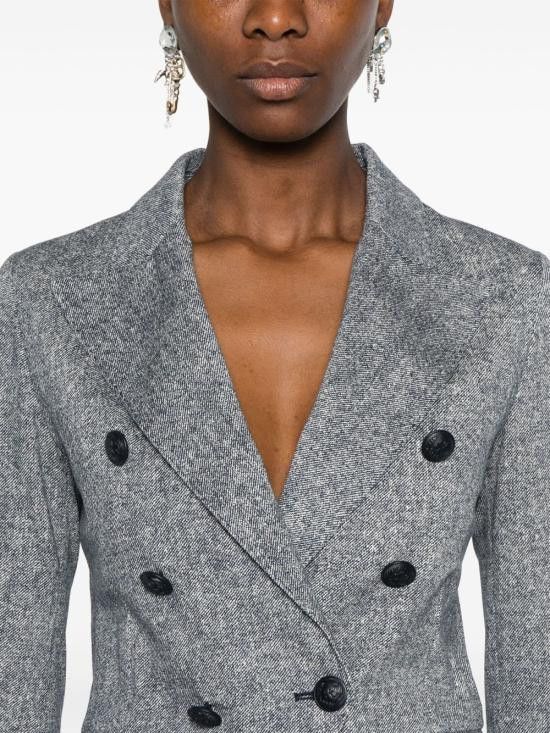 Circolo 1901 CIRCOLO 1901 Women Jackets FD3502 KURAB Blue Size M / US 6-8 / IT 42-44 - 2 Thumbnail