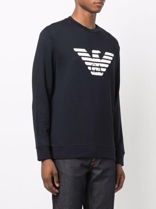 Emporio Armani EMPORIO ARMANI Men Hoodies 8N1MR6 1JRIZF904 Blue Size US XXL / EU 58 / 5 - 3 Thumbnail